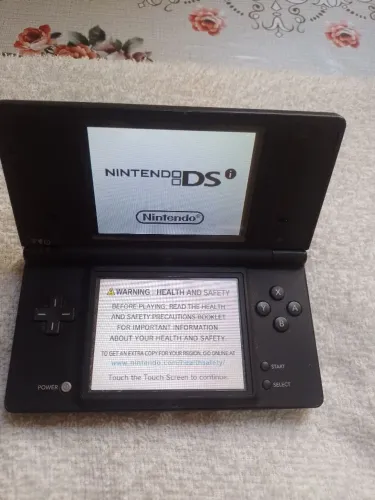 Nintendo DS lite preto