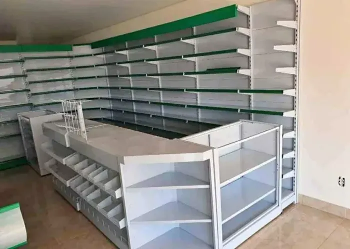gondolas para farmacia - novas somos loja
