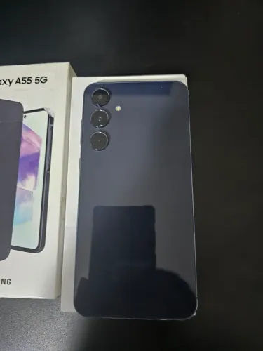 Vendo Samsung galaxy a55 novo, não aceito trocas, preço baixo pra sair rápido 