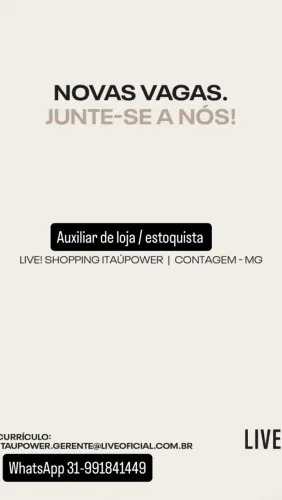 Auxiliar  / estoquista 