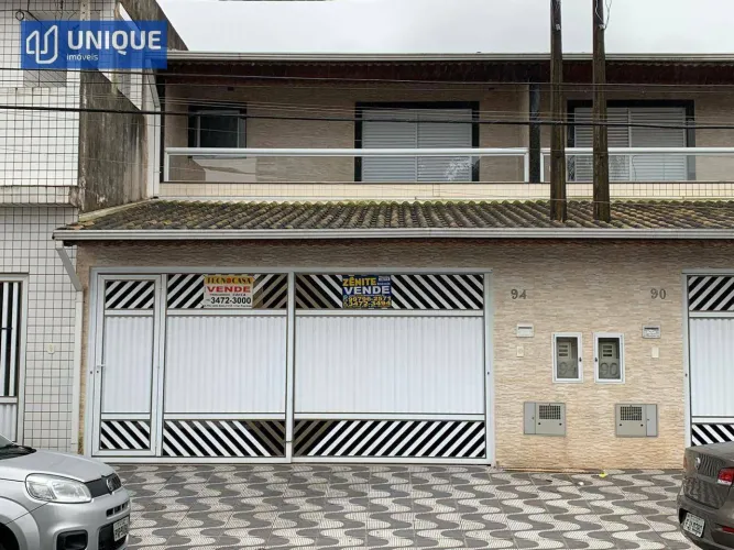 Sobrado com 3 dormitórios à venda por R$ 850.000,00 - Boqueirão - Praia Grande/SP