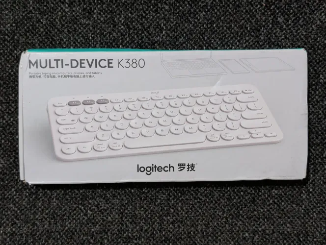 Teclado K380 Cor Branco da Logitech