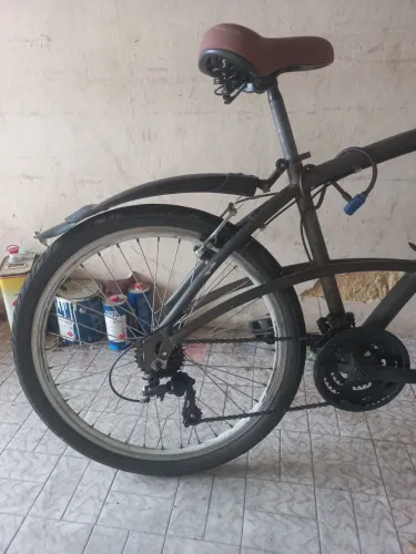BICICLETA DE ALUMÍNIO COM MARCHA