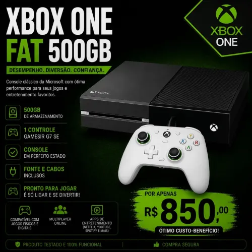 Vende-se Xbox one 