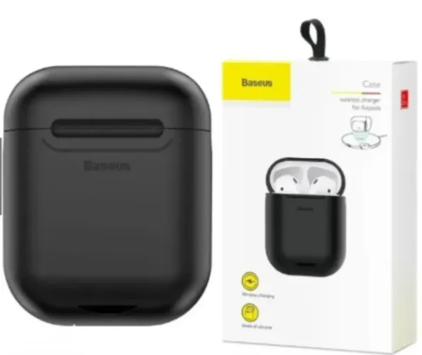 Capa Silicone Para Airpods 1/2 Baseus Case Sem Fio