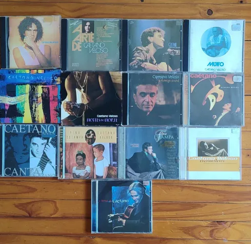 Lote com 13 Cds Caetano Veloso Originais