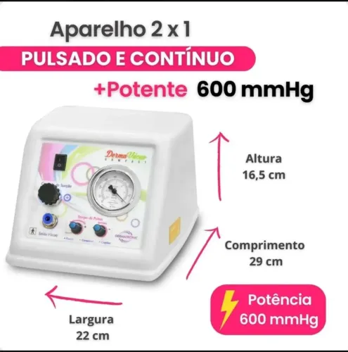 Aparelho de vácuoterapia 