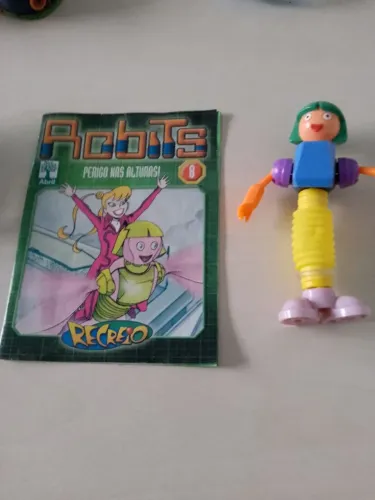 Boneco + gibi Robits.