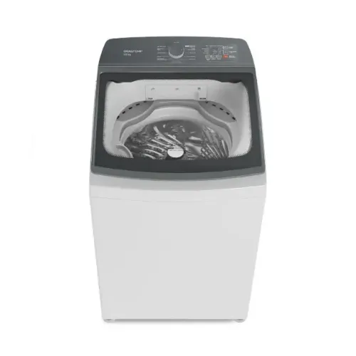 Lavadora de Roupas Brastemp 15kg Cesto Inox 12 Programas de Lavagem Branca BWF15AB