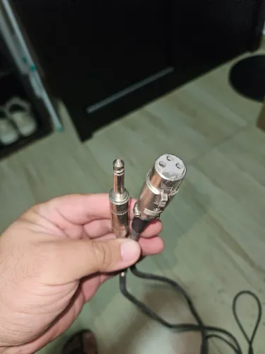 Cabo Para Microfone P10 Mono Xlr Fêmea