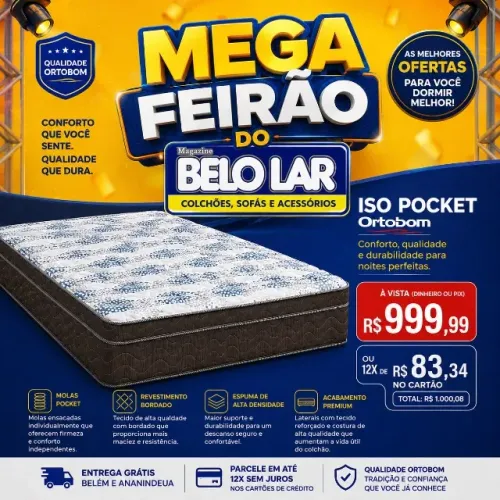 Mega Feirão Iso Pocket