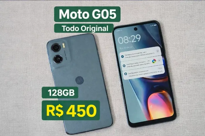 Motorola Moto G05 - Todo Original - 128GB 