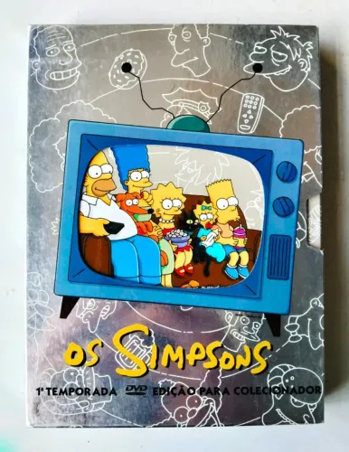 Box Dvd Os Simpsons 1ª Temporada Completa - Edição para Colecionador (Box Luva) - 2001 