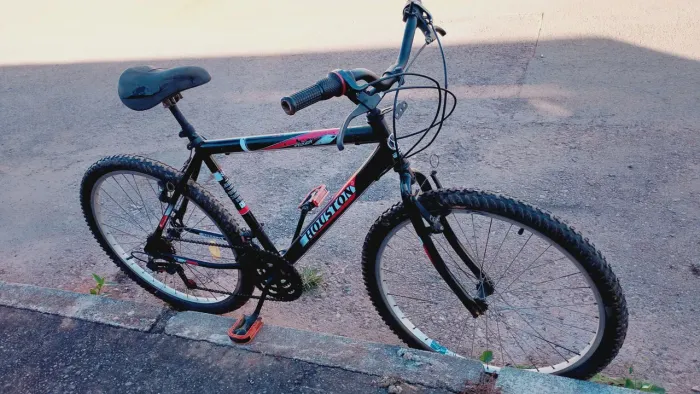 Bicicleta com marcha