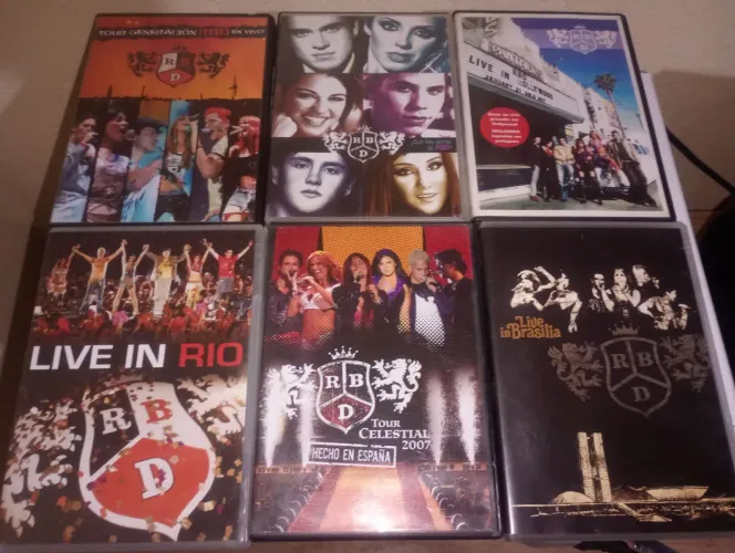 RBD DVD Coletânea original da Época