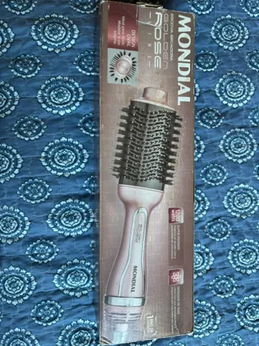 ESCOVA SECADORA DE CABELO GOLDEN ROSÊ MONDIAL IMPERDÍVEL