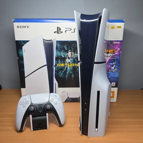 PS5 SLIM 1TB + JOGO