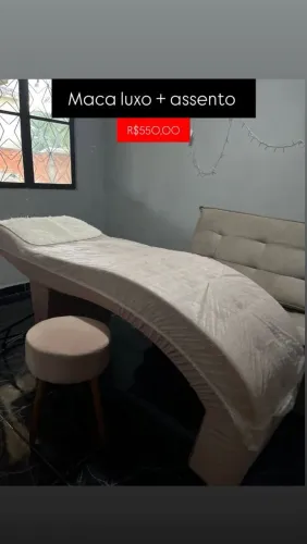 Maca Luxo com Assento - Conforto e Praticidade
