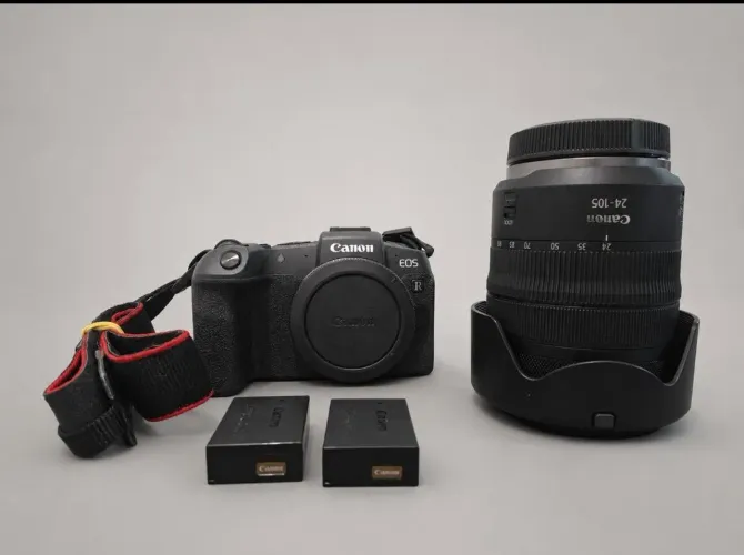 Canon EOS RP + Lente 24-105mm Pouco Usada