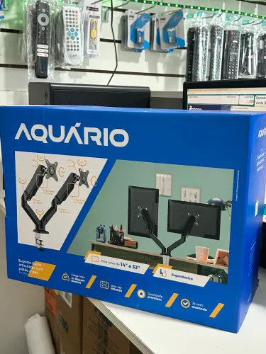 Suporte Articulado para Monitor Duplo 14 - 32 Polegadas