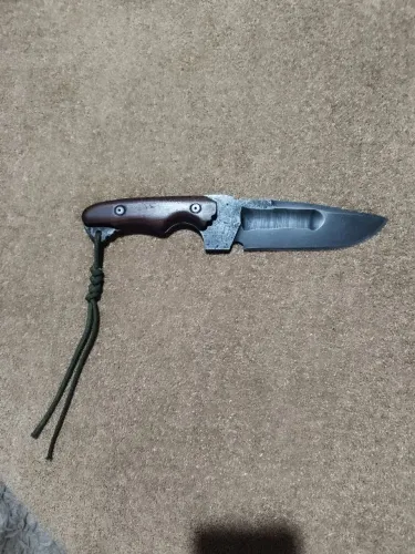 Faça de camping carbono