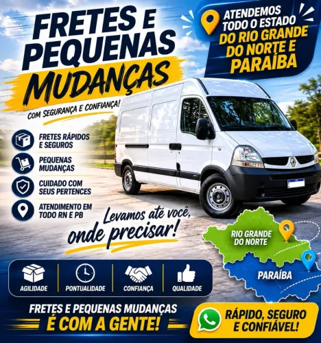 Frete e pequenas Mudanças