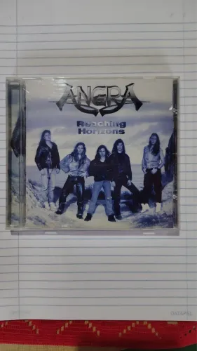 Angra reaching horizon promo cd raro matos maiden promo colecao