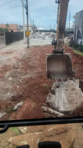 Serviços de terraplenagem  - locação máquinas 