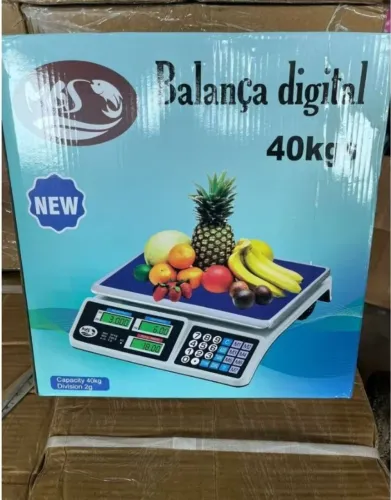 Balança digital com 6 meses de garantia