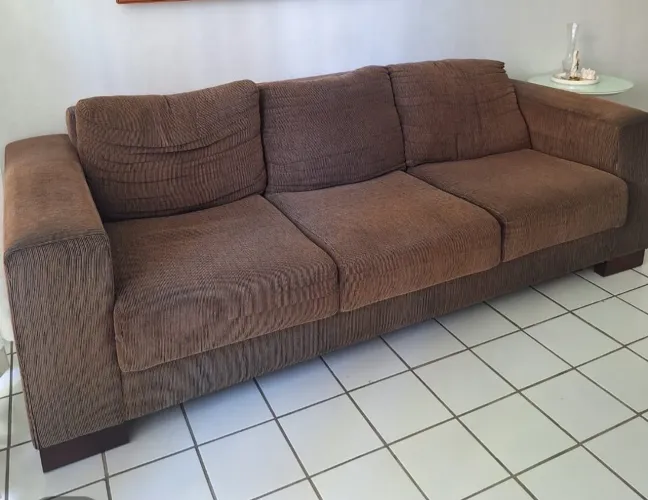 Sofá 3 lugares retrátil
