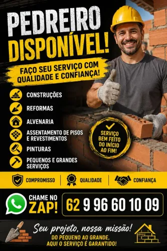 Pedreiro reforma