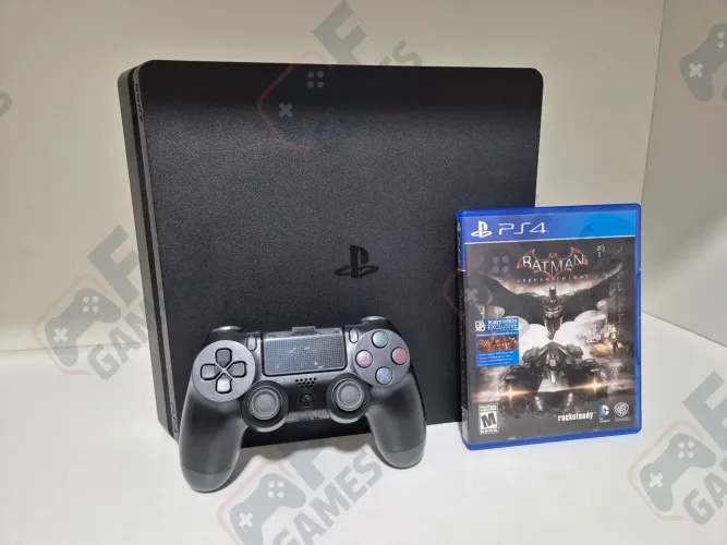 PS4 | Playstation 4 Slim 500GB Seminovo + Garantia | Aceito Cartão!!!