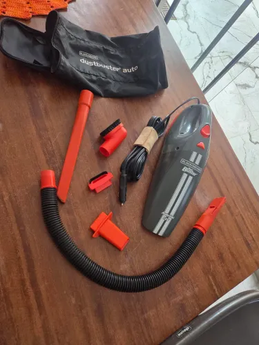Aspirador de pó veicular e portátil