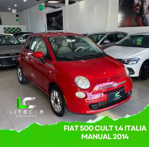 Fiat 500 Cult 1.4 Flex 8V EVO Mec. 2014
