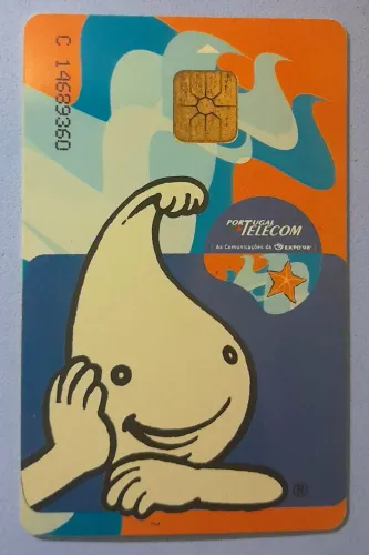 Cartão telefônico português
