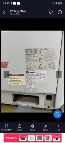 LOTE VRF TRANE TVR ULTRA 284.913 BTU - 2 CONDENSADORAS + 10 DUTADAS + DIFUSORES - FLORIPA