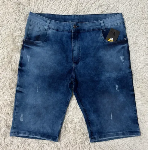 Bermuda 48 Plus Azul Jeans