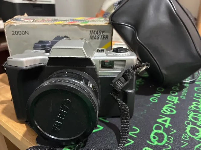 Câmera analógica 35mm Image Master relíquia