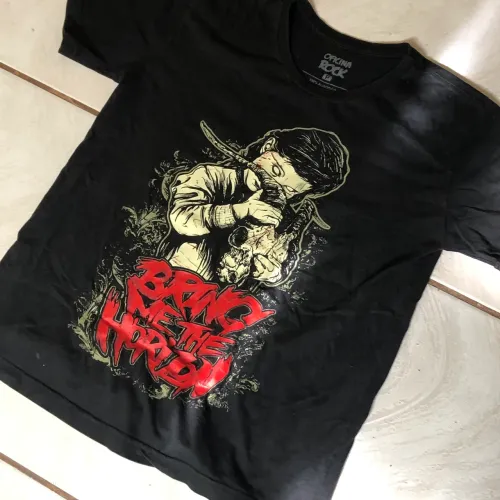 Camiseta Bring me the horizon P - Oficina do Rock