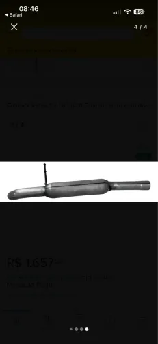 CATBACK VIRTUS 1.6 MSI