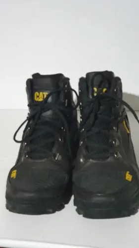 Bota coturno caterpillar trilha motoqueiro vendo no estado das fotos