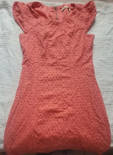 Vestido salmão Laise
