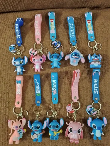 Lote de 10 chaveiros Stitch (premium)