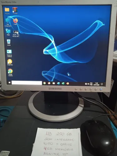 computador lenovo completo e pronto pra uso