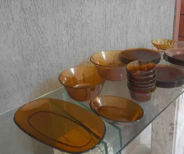 Conjunto de Jantar Duralex Âmbar