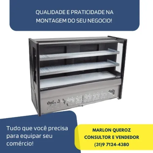 Balcão Refrigerado 1,75M 2 Placas Polar