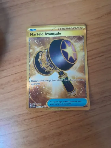 Carta Pokémon Martelo Avançado Gold
