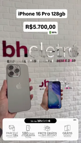 iPhone 16 Pro 128gb.  Imei: 3013