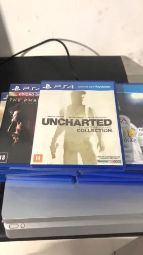 Ps4 slim 1 TB pronto pra usso