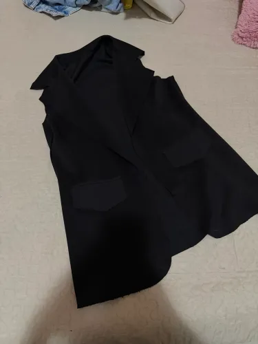 Colete alfaiataria preto